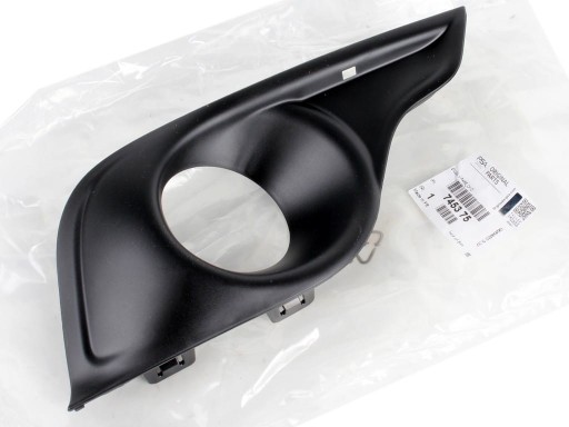 9688186477 745375 - Рамка решітка галогену права CITROEN DS4 11-15 r.