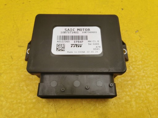 Модуль контроллера ручного тормоза mg 5 ev 1087571401