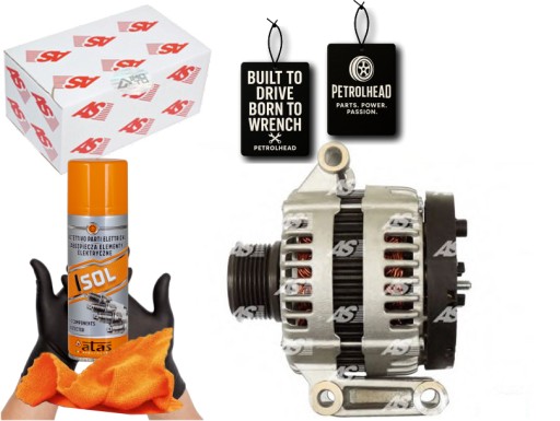 ASPA0364#ECS-PCP+K - Генератор транзит 2.2 06- 150a as-pl #petrolhead pro+ kit4