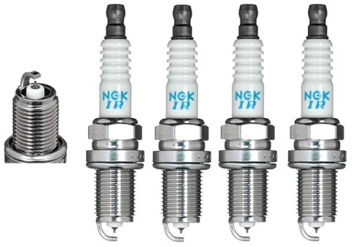 Комплект из 4 свечей зажигания ngk ifr7x7g laser iridium original lpg opel 91039