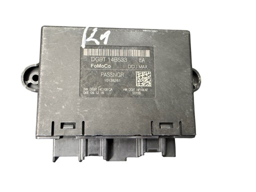 control unit module door front FORD MONDEO MK5 DG9T-14B533-EA