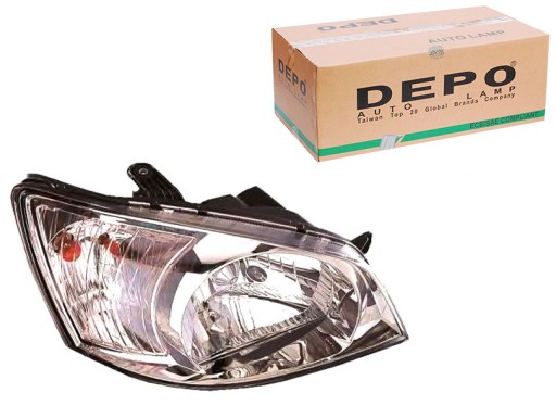 DEP221-1118R-LD-EM/RS4 - ФАРА ПЕРЕДНЯЯ ФАРА DEPO 921101C010 921201C01