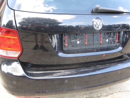 VW GOLF VI KOMBI 11R Stoßstange heck CZYJNIKI PDC komplet der Räder. LC9X