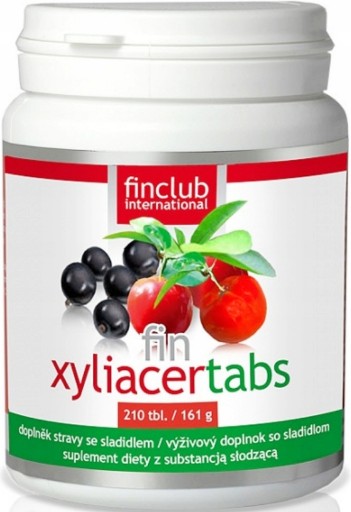 FIN XYLIACERTABS 210 FINCLUB Vitamín C na sanie Acerola