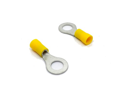 Коннектор кольцевой изолированный 8мм 6мм2 100шт.