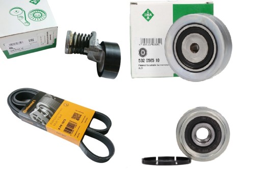 534 0164 - Натяжитель + ремень + ролик AUDI A6 C6 2.0 TDI BLB