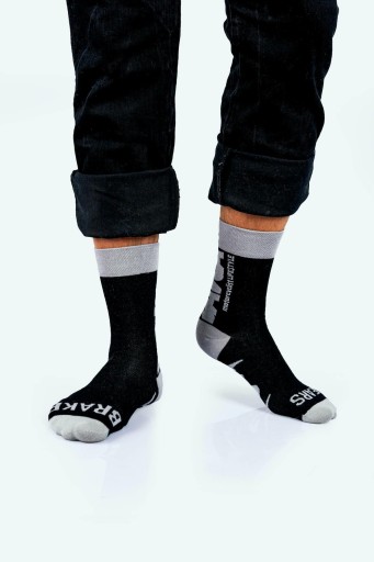Ponožky čierne 41-46 DAVCA