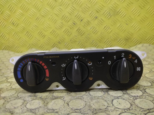 FORD CONNECT MK1 PANEL des lüfters klimaanlage 7T1618C419AA