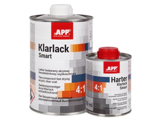App Acryl Klarlack Smart 4: 1 швидке висихання 2-3 h