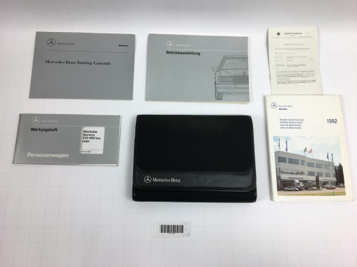 Комплект сервисных книг чехол руководство по эксплуатации MERCEDES W124 1245848083