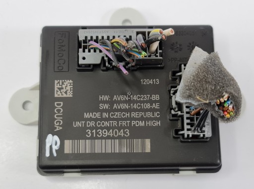 Модуль передньої правої двері VOLVO V40 II 31394043