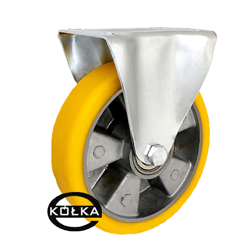 Колесо ALUM-полиуретан fi. 180 мм в обод. Постоянной