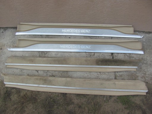 Mercedes R129 SL Накладки на пороги, внутренние накладки