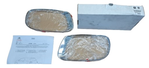 ОРИГИНАЛЬНЫЙ КОМПЛЕКТ ДЕКОРАТИВНОЙ РАМКИ ЗАДНЕГО ФОНАРЯ CITROEN DS3 ХРОМ 9424.F7