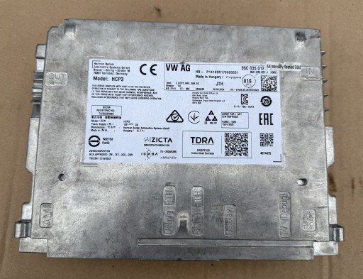 95C035012 95C - Модуль harman porsche macan 95c035012.....