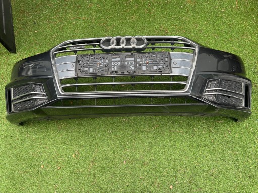 Передний бампер audi a4 b9 8w s-line 4pdc в сборе 8w0807437
