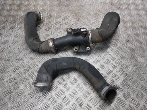 rohr luft intercooler + MAPSENSOR AUDI A5 8T 2.7 TDI 8K0146738P