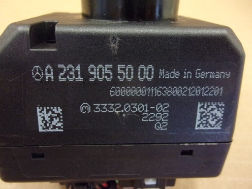 MERCEDES R231 SL231 SL350 ignition A2319055000