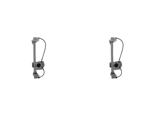 35010384 80007000 - 2x склопідіймачі MAGNETI MARELLI ЗАДНІ Л+П для OPEL MERIVA A