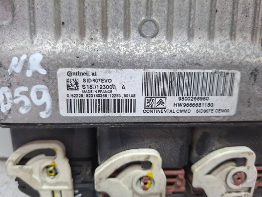 computer S180123008A 9800268980 9666681180 Citroen Peugeot 1.6 EHDI