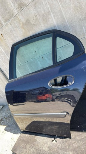 door left rear. SAAB 9-3 II 93 02-07 sedan left rear part colour 257