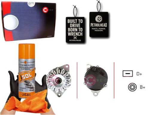 CASCAL30137AS#ECS-PCP+K - Генератор каско 5955504 77525410 4470266 46231689 #petrolhead pro+ kit4