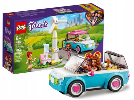 LEGO Friends 41443 Електромобіль Олівії