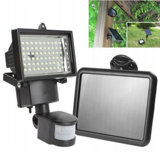 СОЛНЕЧНАЯ ГАЛОГЕННАЯ ЛАМПА СВЕТОДИОДНЫЙ ПРОЖЕКТОР С ДАТЧИКОМ