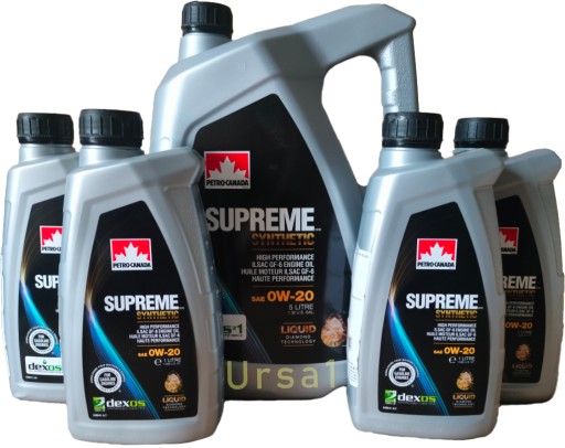 PETRO CANADA SUPREME SYNTHETIC 0W20 9л