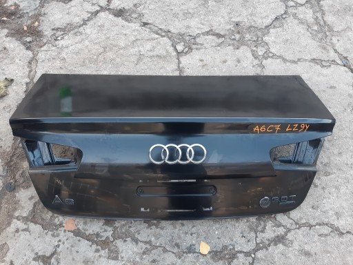 AUDI A6 C7 LZ9Y sedan boot door rear cover boot
