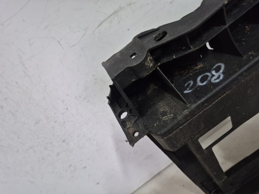 CITROEN C3 II 2 PEUGEOT 208 and support panel for radiators pillar 9673228580