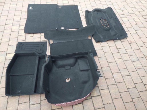 WKLAD mats upholstery boot rear part MASERATI QUATTROPORTE VI 3.0 V6 B