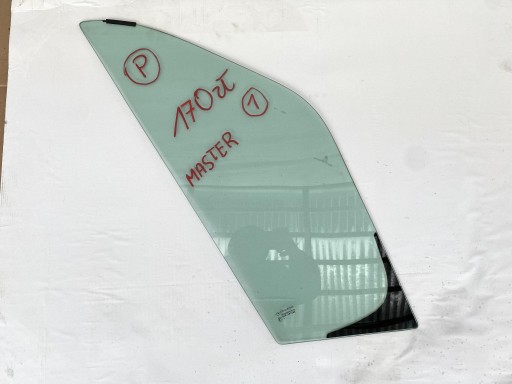 MASTER 3 and 4 MOVANO 10- window side door PRZEDNICH right