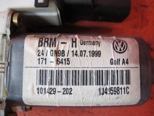 VW BORA GOLF IV mini motor module windows left rear part 1J4959811C 9776-101439-203