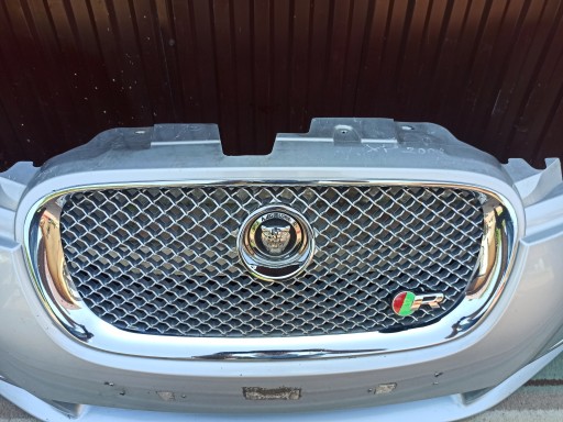 bumper front JAGUAR XF X250 SREBRNY 07-11r