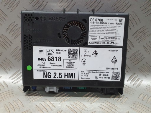 84096818 - Радіомодуль hmi 2.5 навігація opel astra k insignia