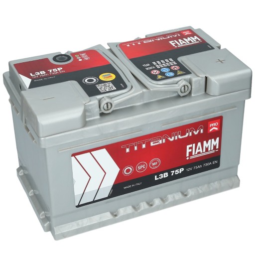 FTP75 - Акумулятор Fiamm TitaniumPRO 12V 75AH 730a P+