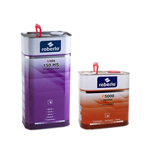 ROBERLO CLEAR COAT SUPERIOR Unix 150HS - НАБІР 5,0 Л