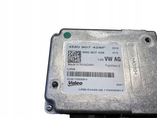 AUDI A4 8W Q5 80A control unit KAMER 360 4M0907428F