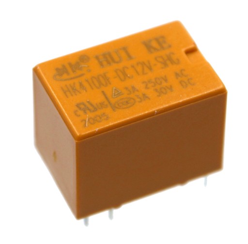 Przekaźnik 12V HK4100F-DC12V-SHG 250VAC3A-30VDC3A - Sklep