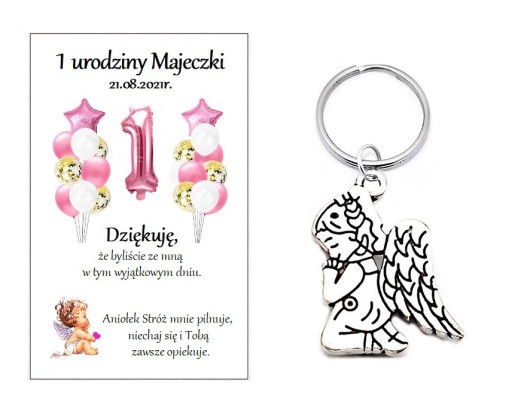 Подяка для гостей ДЕНЬ НАРОДЖЕННЯ РІК АНГЕЛА