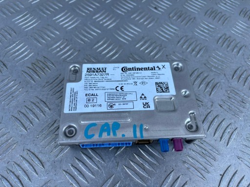 Радіомодуль renault captur ii 2591a7327r