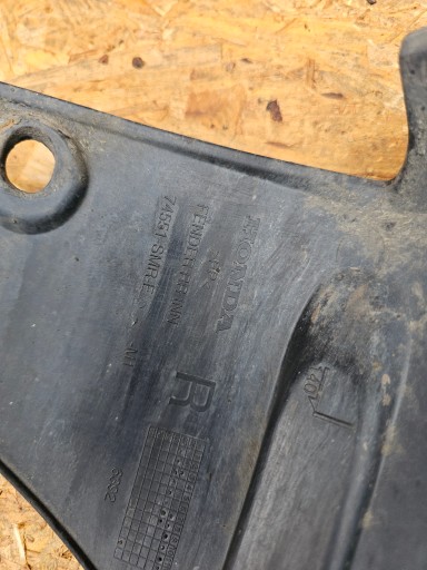 mudguard right rear. rear part 3d Honda Civic 8 VIII 05-11 UFO TYPER TYPE-R FN2