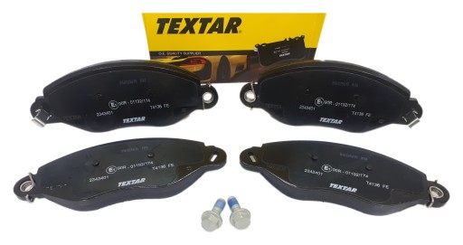 2343401 - ПЕРЕДНИЕ ТОРМОЗНЫЕ КОЛОДКИ FORD TRANSIT TOURNEO 2000-