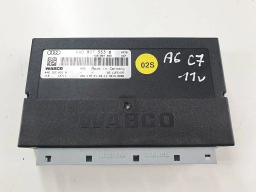4G0907553B - Контролер модуля пневматичної підвіски Audi A6 C7 2011 р.в