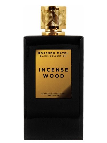 rosendo mateu - olfactive expressions black collection - incense wood ekstrakt perfum 100 ml   