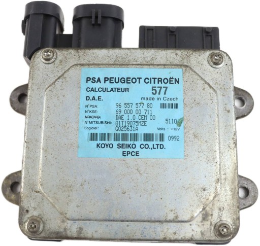 CITROEN C3 e C2 Centralina modulo SERVOSTERZO 9655757780