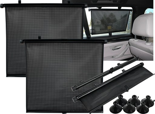 Автомобільні шторки 2шт Carcommerce 42645