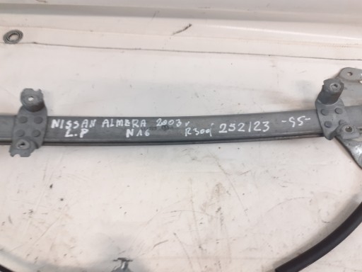 mechanism windows left front NIssan Almera N16