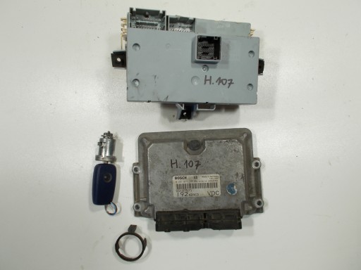 computer running board IMMO FIAT STILO 1.9 JTD 0281011398 55187571